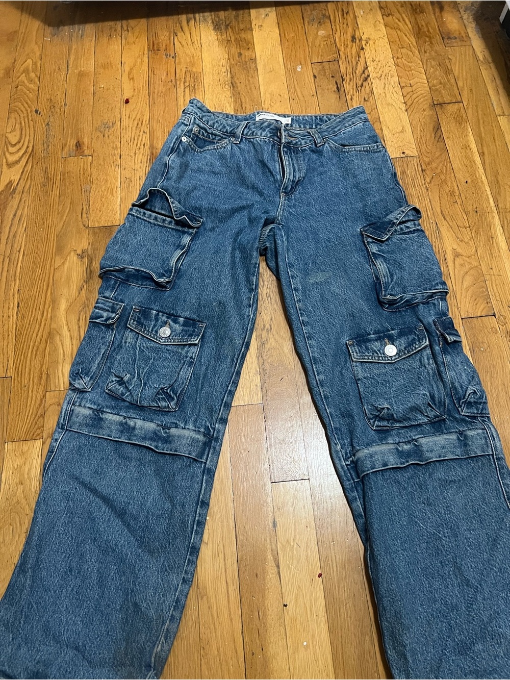 Cargo Style Women's Jeans - Garage